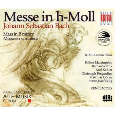 CD J.S. BACH - Hohe Messe in b-klein Bwv 232 BC10632 Berlin Classics 1993 Europa Klassiek Gebruikt beige