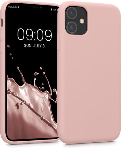 kwmobile telefoonhoesje geschikt voor Apple iPhone 11 - Hoesje voor smartphone - Back cover in terracotta