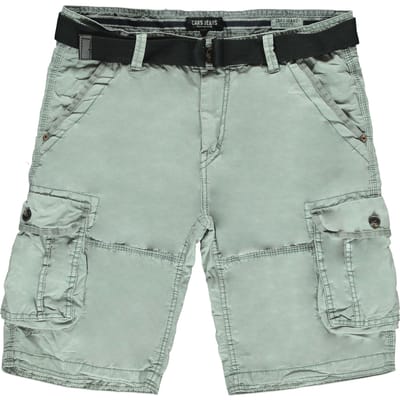 Cars Jeans Short Durras Heren Broek - Stone Grey - Maat S