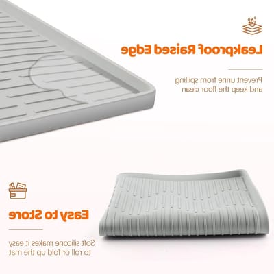 Extra grote herbruikbare puppy-training pads, 127 x 86 cm, antislip, lekvrij en ideaal voor zindelijkheidstraining en vloerbescherming binnenshuis