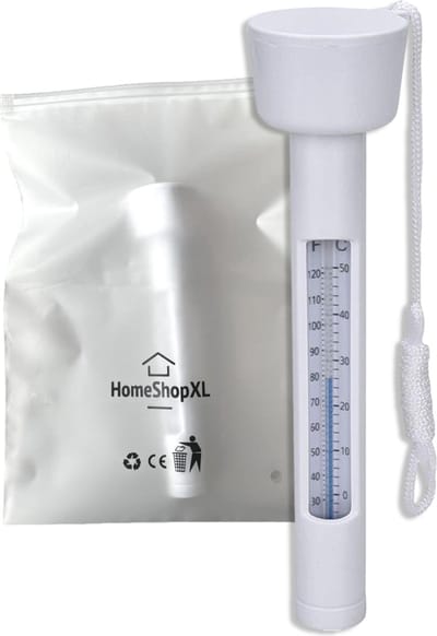 Zwembad Thermometer - Drijvend - Water Thermometer - voor o.a. Babybad, Bad, Zwembad, Bubbelbad