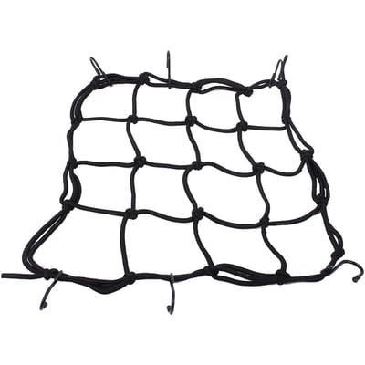 Motorfiets Motorhelm Bungee Bagage Vracht 6 Haken Zwart Net Vastbinden zwart