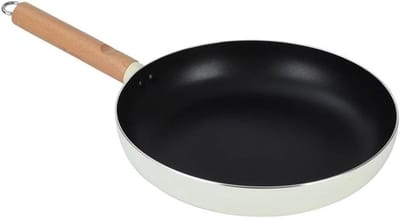 Gietijzeren Koekenpan - Pannenkoekenpan Keuken - Gelijkmatig Bakken - Verhoogde Bodemdiepte - 26CM - Zwart