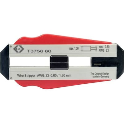 T3756 60 Draadstripper Geschikt voor: PVC-draden, PTFE-draden 0.60 mm (max) Geschikt voor merk C.k