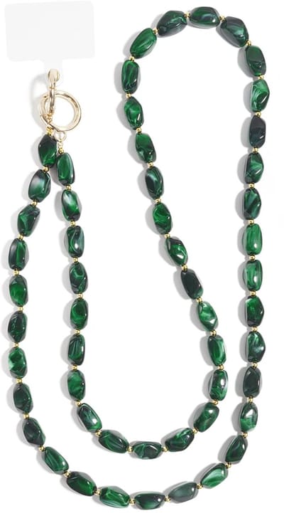 Yehwang Telefoonketting - Kralen casual acryl - Dagelijkse accessoires groen - Verjaardag cadeau- Valentijn - Damesmode - Valentijn cadeau