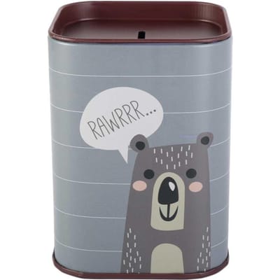Girafe Animaux Fer Blanc Tirelire Tirelire Cadeau D'anniversaire Enfants Jouet Argent Coffre-Fort Décoration De La Maison Accessoires Aléatoire