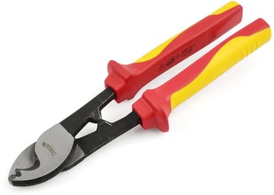 Tvardy Elektrische kabelschaar - Geïsoleerd - 250 mm - Ergonomisch - VDE 1000V