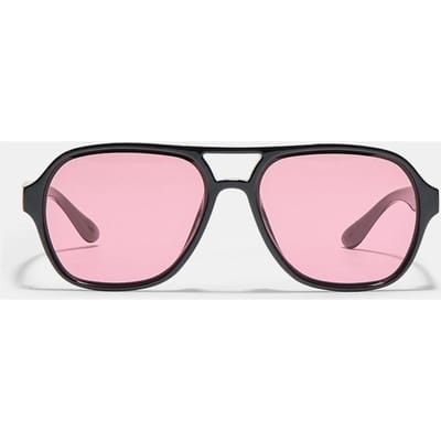 Stradivarius Zonnebril met dubbele brug  Fuchsia OS