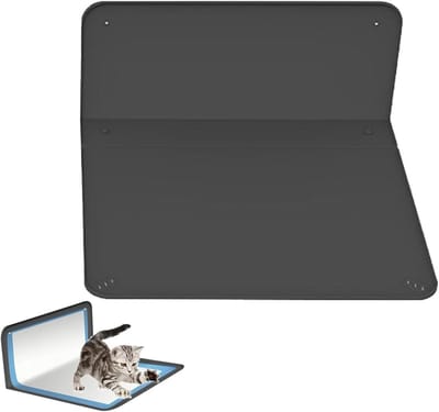 Huisdier Potty Tray - Honden Toilet - Zindelijkheidstraining - Spatbescherming - 34x26x1 cm - Zwart