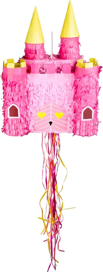 Boland - Trekpiñata Kasteel - Verjaardag, Kinderfeestje, Themafeest - Prinsen & Prinsessen