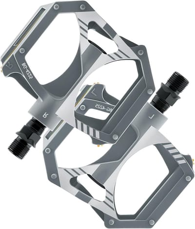 Fietspedalen - Race pedalen - Outdoor fietsen - Verzegelde lagers - 105 cm - Grijs
