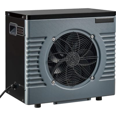 Pompe à chaleur de piscine 4920 W, Chauffage électrique de piscine pour hors-sol jusqu'à 18 m³, COP max 5,29, Faible bruit, Protection GFCI, Température de chauffage 15-40 pour