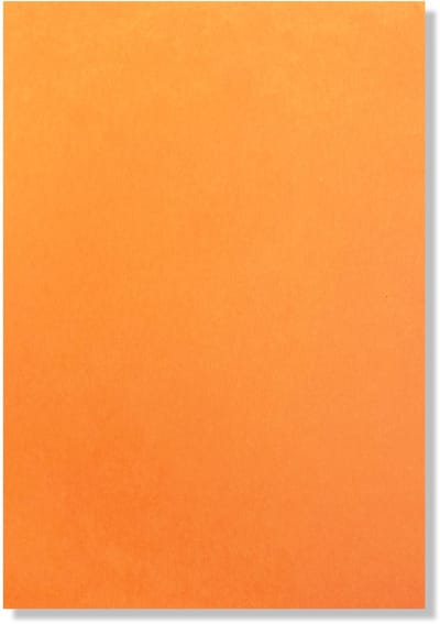 Cards & Crafts 100 x Hobbykarton Oranje - A5 - Hobbypapier - Cardstock 21x14,8cm - Knutselpapier 250g/m²