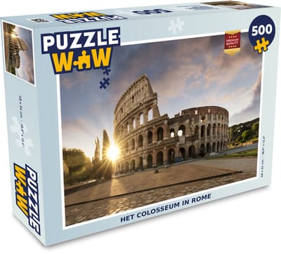 Puzzel Rome - Colosseum - Italië - Legpuzzel - Puzzel 500 stukjes