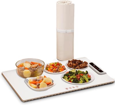 Voedselwarmer Lade - Warmhoudplaat Elektrisch - Buffet Warm Houden - Instelbare Temperatuur - 60x40 cm - Zwart