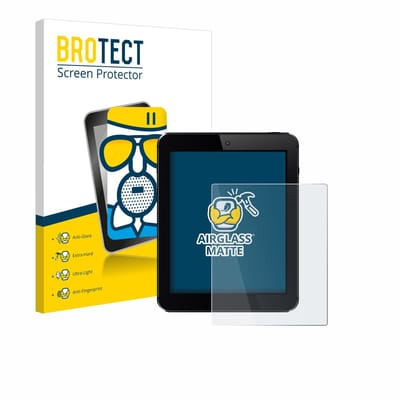 BROTECT - Screenprotector voor Tablets met 7 inch Schermen [154.8 mm x 87 mm, 16:9] - Folie Beschermfolie Beschermglas matte