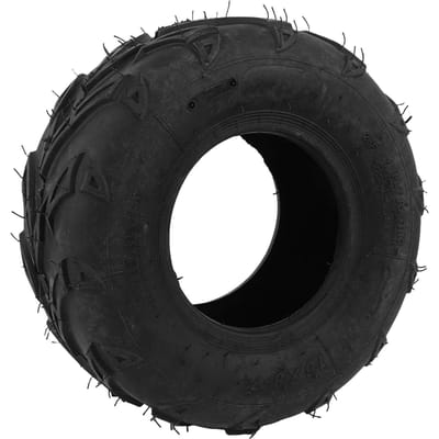 Pneus 7 pouces 16X87 Caoutchouc Tout Terrain Pneu Tubeless pour VTT UTV Go Kart Voiturette de Golf Tondeuse à Gazon