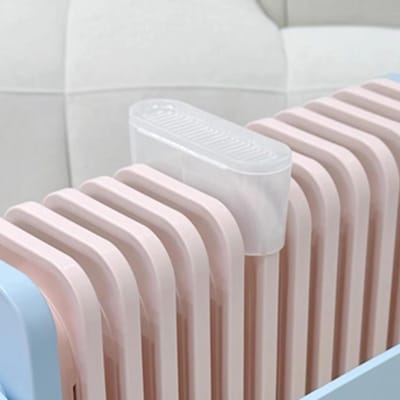 Radiator Luchtbevochtiger - Verdamper Bevochtiger - Binnenklimaat Verbeteren - Geen Elektriciteit Nodig - Universeel - Wit