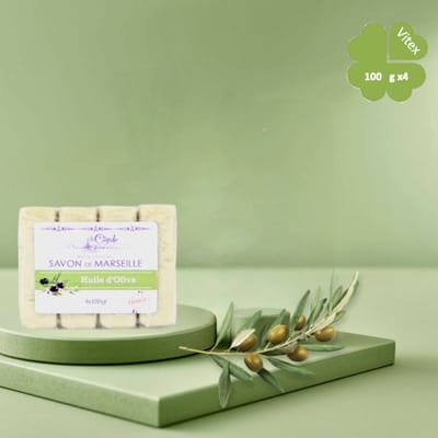 Savon de Marseille olijvenzeep met Glycerine - 4x100g