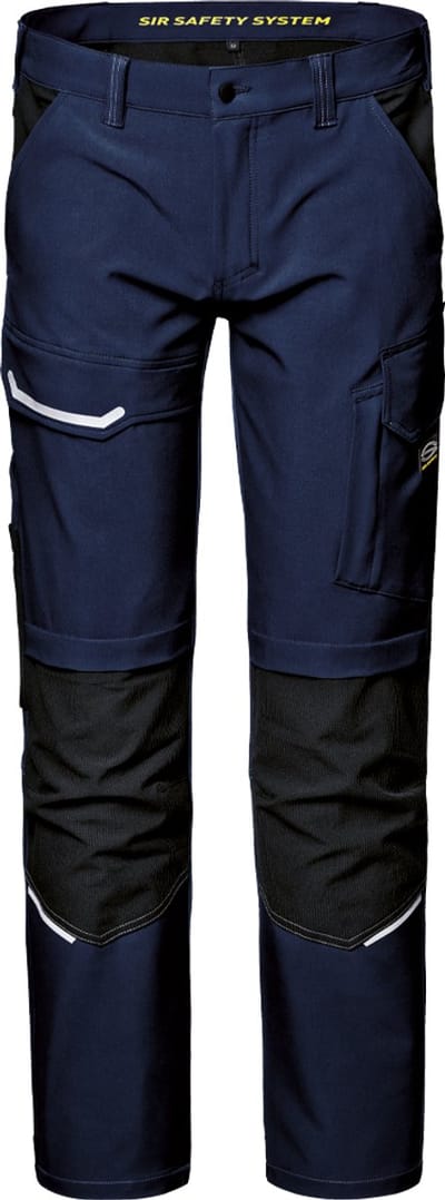 SIR SAFETY PALLADIUM Werkbroek HEREN Veiligheidsbroek Donkerblauw - Waterafstotend - Met Kniezak - Met Hamerlus