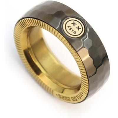 EDC Roestvrij Staal Mechanische Fidget Ratelring Stressverlichter Speelgoed ADHD Angst Stress Speelgoed Voor Volwassen Cadeau