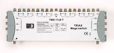 Triax TMS 17x6T terminated multiswitch