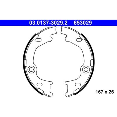Remschoenset ATE 03.0137-3029.2