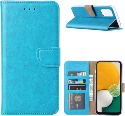 Hoesje Geschikt voor Xiaomi 12 Pro Bookcase Hoesje Turquoise – Hoesje Geschikt voor Xiaomi 12 Pro hoesje – Hoesje Geschikt voor Xiaomi 12 Pro Bookcase - Ntech