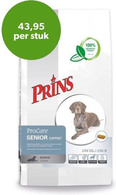 2 stuks Prins ProCare Senior Support 15kg