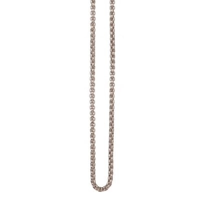 Ketting zilverkleur 70 cm