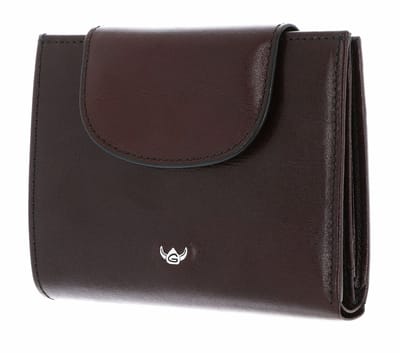 Golden Head Leren portemonnee Colorado RFID Protect Kombischeintasche mit Riegel 1237 Bordeaux wijnrood