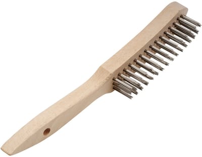 Rhodius Rhodius SHBG, 12 stuks handborstel 4 rijen, recht, Topline, voor staal SHBG 353057 12 stuk(s)