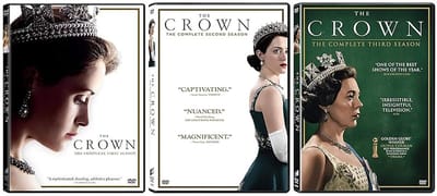 The Crown bundel box seizoen 1+2 en seizoen 3