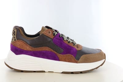 Xsensible Golden Gate Stretchwalker GX Sneakers - Dames - Bruin - Maat:37