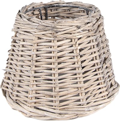 Clayre & Eef Lampenkap Ø 20x15 cm Bruin Rotan