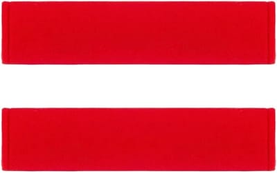 Gordelkussens - Schouderkussens - Comfortabel Rijden - Zachte Demping - 2 Stuks - Rood