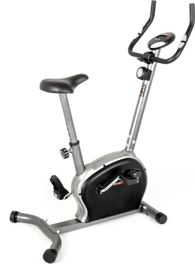 Everfit BFK-350 Hometrainer - Fitness fiets - 8 weerstandsniveaus - Transportwielen - Max 100 kg.