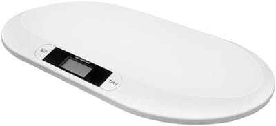 Babyweegschaal - Multifunctionele weegschaal - Nauwkeurig wegen - Hoge precisie sensoren - Tot 20 kg - Wit