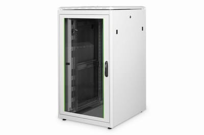 Digitus DN-19 26U-8/8-1 19inch-patchkast (b x h x d) 800 x 1342 x 800 mm 26 HE Grijs, Grijs-wit (RAL 7035)