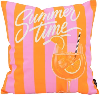 Summer Time Kussenhoes | 45x45 cm | Katoen/Polyester