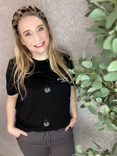ONLY CARMAKOMA - CARKITA LIFE SS JEANS TEE JRS - Dames - T-shirts
