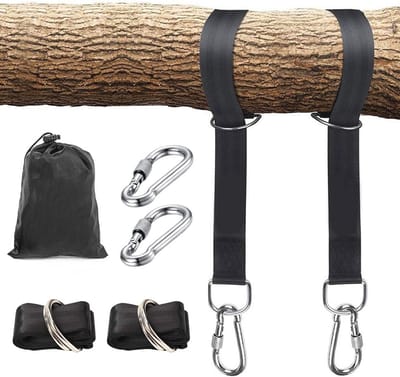 Boomschommel en Hangmat met Veiligheidsriemen - 150 cm - Perfect voor Buiten en Binnen