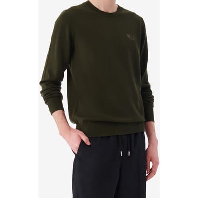 IRO Paris Sidney Pullover Khaki Size: S | Sweaters Outlet | Heren | Bruin