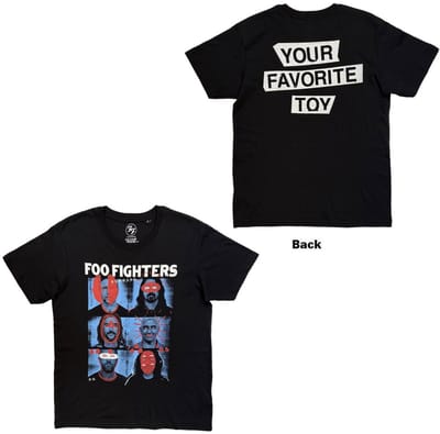 Foo Fighters - Your Favourite Toy Heren Tshirt - M - Zwart