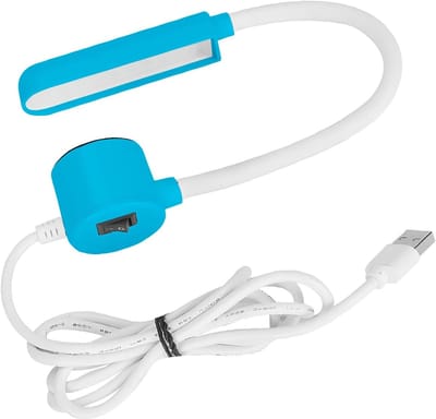 Werklamp LED - Flexibele Lamp - Gedetailleerd Werk - Magnetische Voet - 6x6x6 cm - Blauw