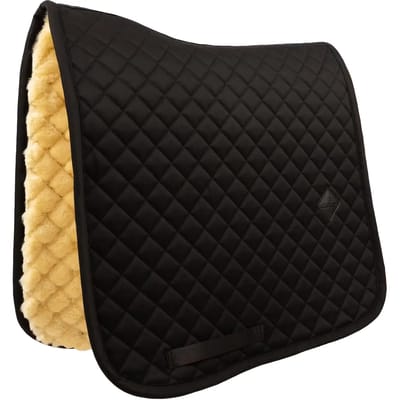 Kentucky Horsewear - Skin Friendly Zadeldoek full sheepskin diamond jumping zwart