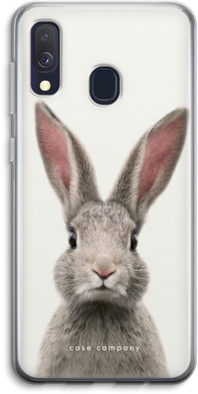 Case Company® - Hoesje geschikt voor Samsung Galaxy A40 hoesje - Daisy - Soft Cover Telefoonhoesje - Bescherming aan alle Kanten en Schermrand