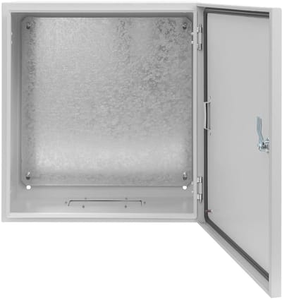 Verdeeldoos voor buiten - Elektrische box - Stroombeveiliging - IP65 waterdicht - 45 x 50 x 25 cm - Lichtgrijs