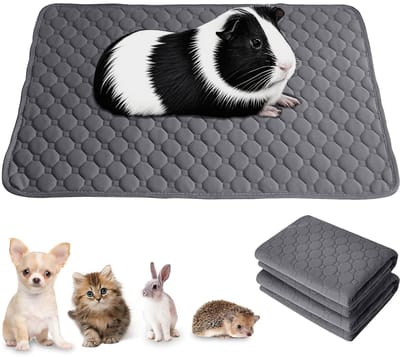 Dailygoods- Kooimat 60 x 40 cm - Wasbare Kooimatten - Hygiënische Matten - Herbruikbare Pipimatten - Geschikt voor Honden/Kittens - Ademend Polyester - Pipi-mat
