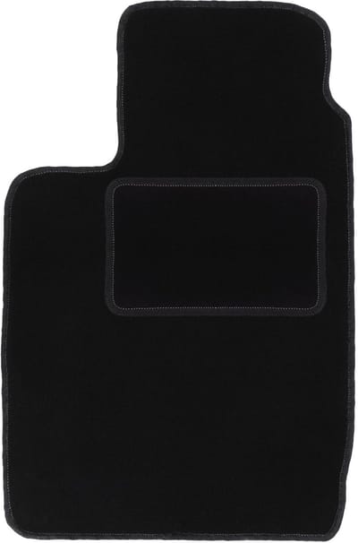 Bestuurdersmat zwart voor: Renault Clio II hatchback (1998-2005)